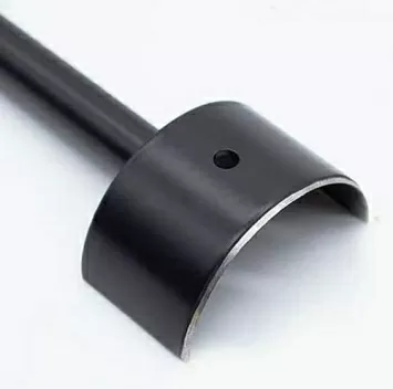 detail stans ronde kanten voor antislip trapstrip